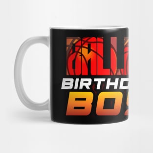 Baller Birthday Boy - Basketball Graphic Quote Mug